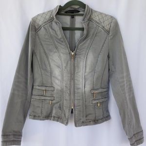 White house black Market denim  jacket